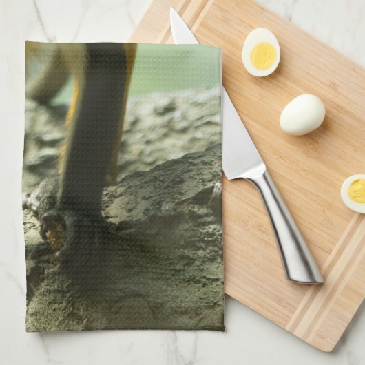 猿 キッチンタオル (四つ折り)