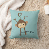 猿 クッション (ブランケット)