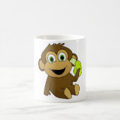 猿 コーヒーマグカップ (中央)