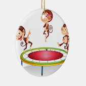 猿 セラミックオーナメント (右)