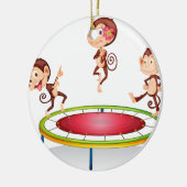 猿 セラミックオーナメント (左)