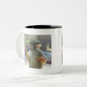 猿 ツートーンマグカップ (正面左)