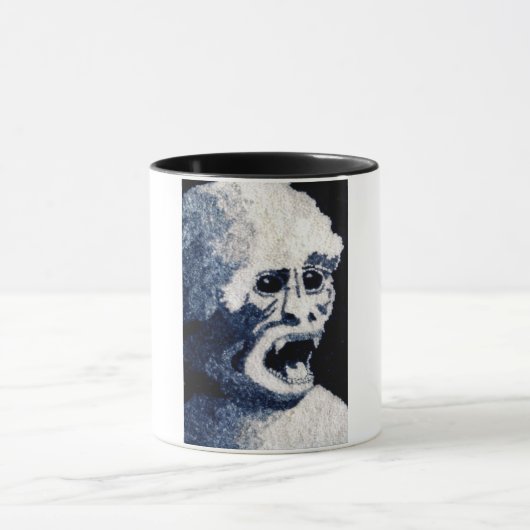 猿 マグカップ (中央)