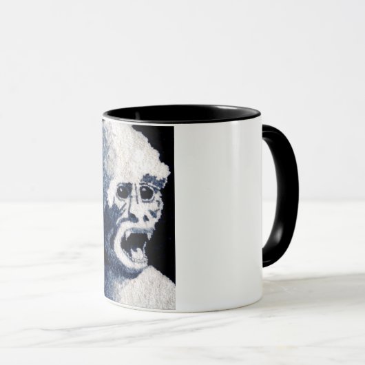 猿 マグカップ (正面右)