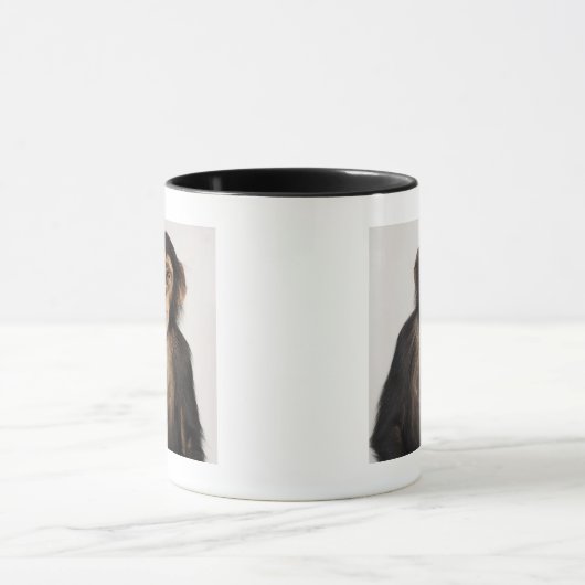 猿 マグカップ (中央)