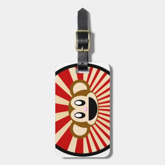 猿! ラゲッジタグ (正面縦)