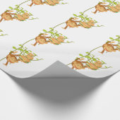 猿 ラッピングペーパー (角)