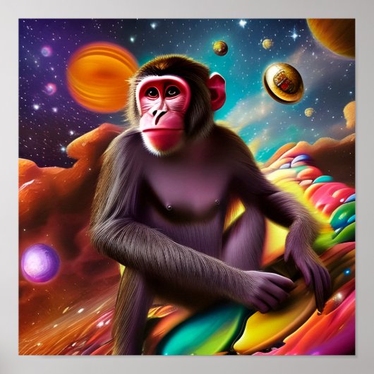 猿（三） ポスター (正面)