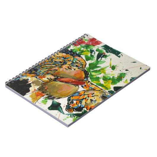 猿-紳士 ノートブック (左側)