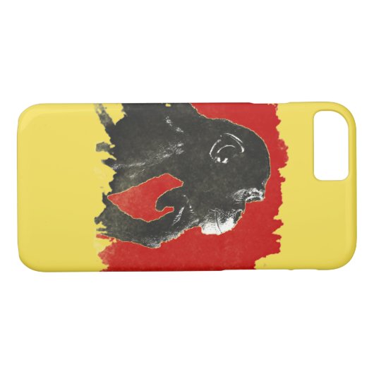 猿 Case-Mate iPhoneケース (裏面(横))