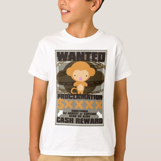 猿 Tシャツ (正面)