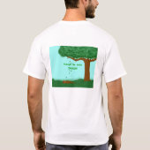 猿 Tシャツ (裏面)