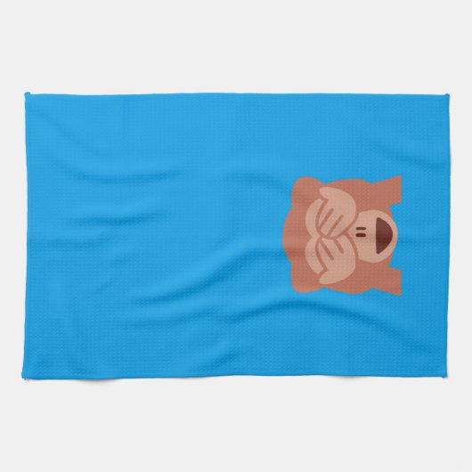 猿Emoji キッチンタオル (横)