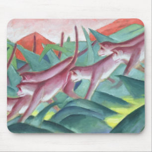 猿Frieze 1911年 マウスパッド