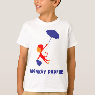 猿Poppins Tシャツ