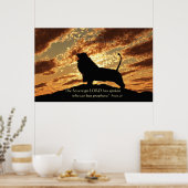 獅子が吠える ポスター (キッチン)