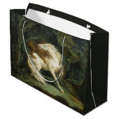 獅子に襲われる馬（テオドール・ゲリコー） ラージペーパーバッグ (裏面アングル)