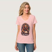 獅子の太鼓パレードアーおもしろいト：ライオ威厳のあるンプリント Tシャツ (正面フル)