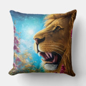 獅子の姿勢 クッション (正面)