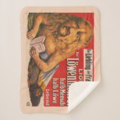 獅子の頭を持つ男のシェイクスピア読は、1913年。 シェルパブランケット (正面)