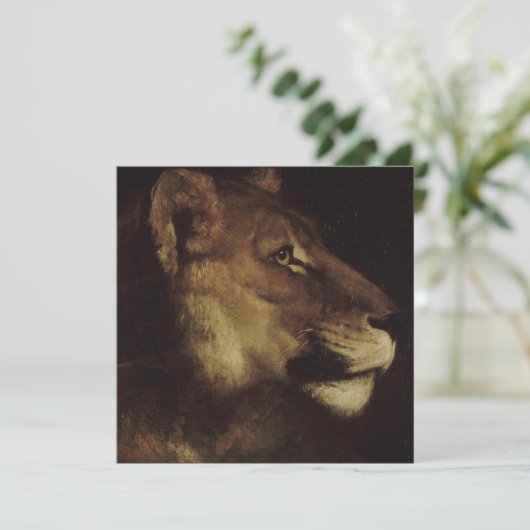 獅子の頭 カード (スタンド正面)