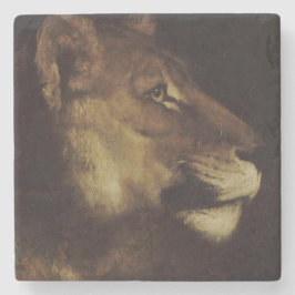 獅子の頭 ストーンコースター