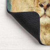 獅子の頭（ヘイウッド・ハーディによる） マウスパッド (コーナー)