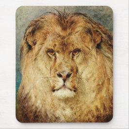 獅子の頭（ヘイウッド・ハーディによる） マウスパッド