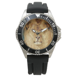 獅子の頭（ヘイウッド・ハーディによる） 腕時計