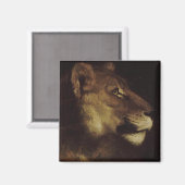 獅子の頭 マグネット (正面/裏面)