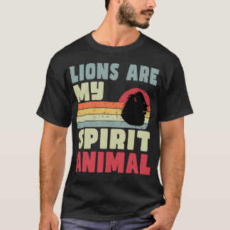 獅子は私の霊獣のTシャツだ Tシャツ