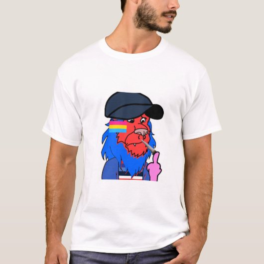獅子カラフル Tシャツ (正面)