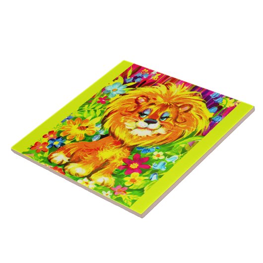 獅子ダンディ タイル (側面)