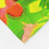 獅子ダンディ フリースブランケット (角)