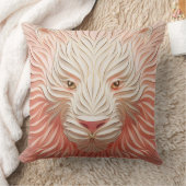 獅子モダン クッション (ブランケット)