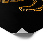 獅子中国の獅子 ポスター (角)