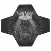 獅子冠モノグラム サッカーボール (フラット)