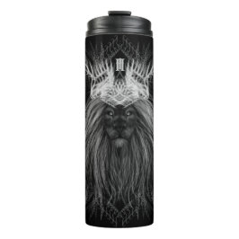 獅子冠モノグラム タンブラー