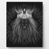 獅子冠モノグラム フォトプラーク (正面)