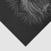 獅子冠モノグラム 薄葉紙 (詳細)