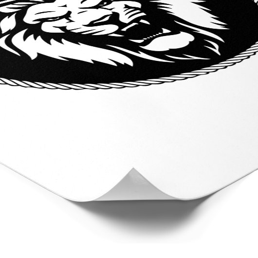 獅子冠 ポスター (角)