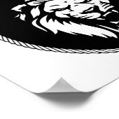 獅子冠 ポスター (角)