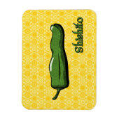 獅子唐辛子フレキシブルマグネット マグネット (縦)