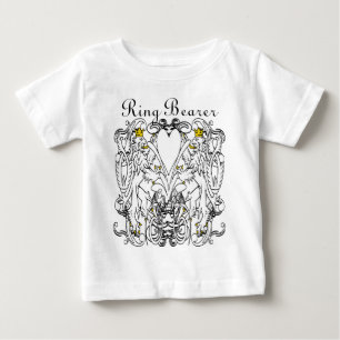獅子奮迅ルネサンス ウェディング ベビーTシャツ