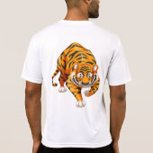 獅子好きTシャツ Tシャツ (裏面)