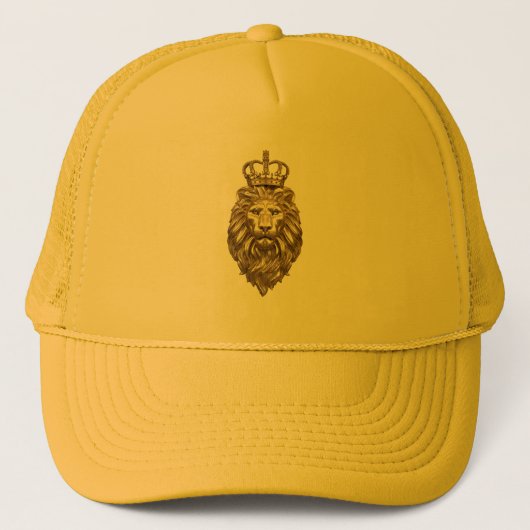 獅子威厳のある キャップ (正面)