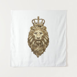 獅子威厳のある タペストリー