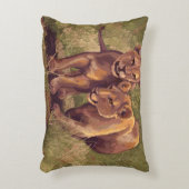 獅子子 アクセントクッション (正面(垂直))