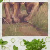 獅子子 キッチンタオル (折り畳み)