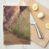 獅子子 キッチンタオル (四つ折り)